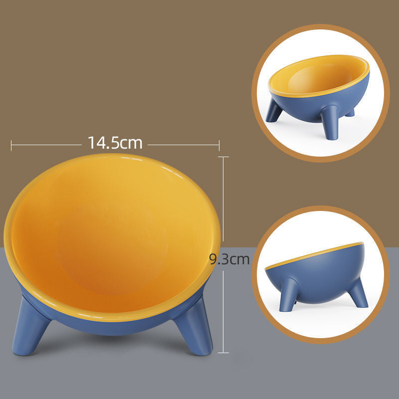 Cat Dog Bowl With Stand,Feeding Food Bowls.