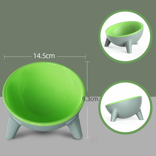 Cat Dog Bowl With Stand,Feeding Food Bowls.