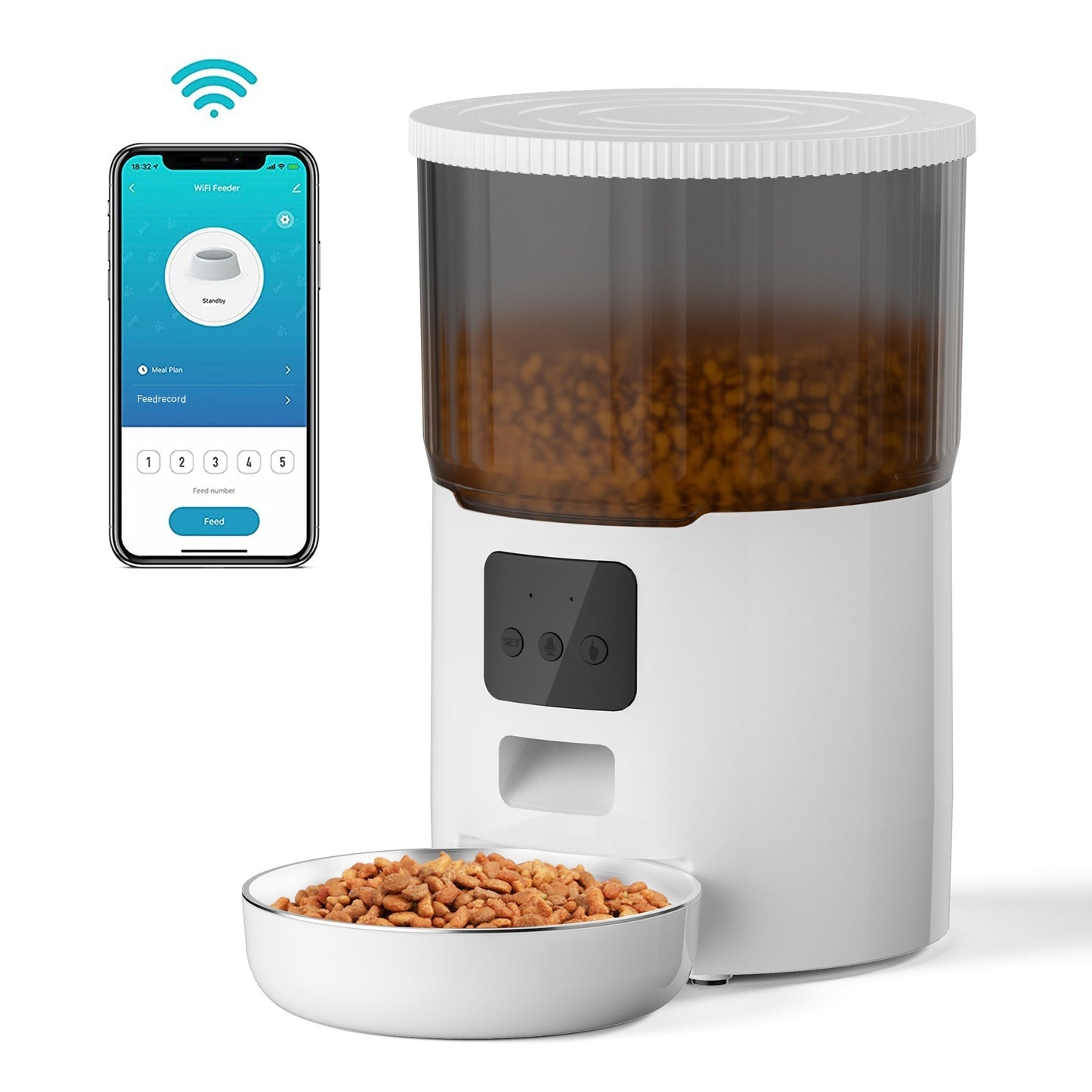 Cat/Dog Smart Automatic Pet Feeder.