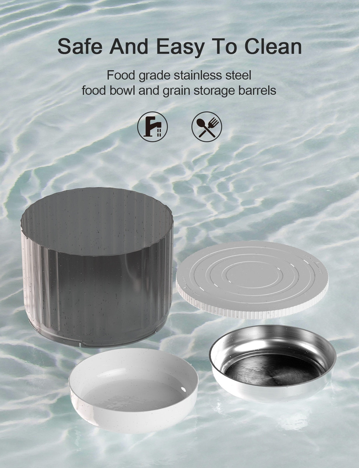 Cat/Dog Smart Automatic Pet Feeder.