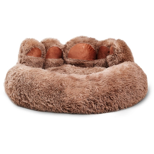Cute Dog Bear Paw Shape Dog Bed.