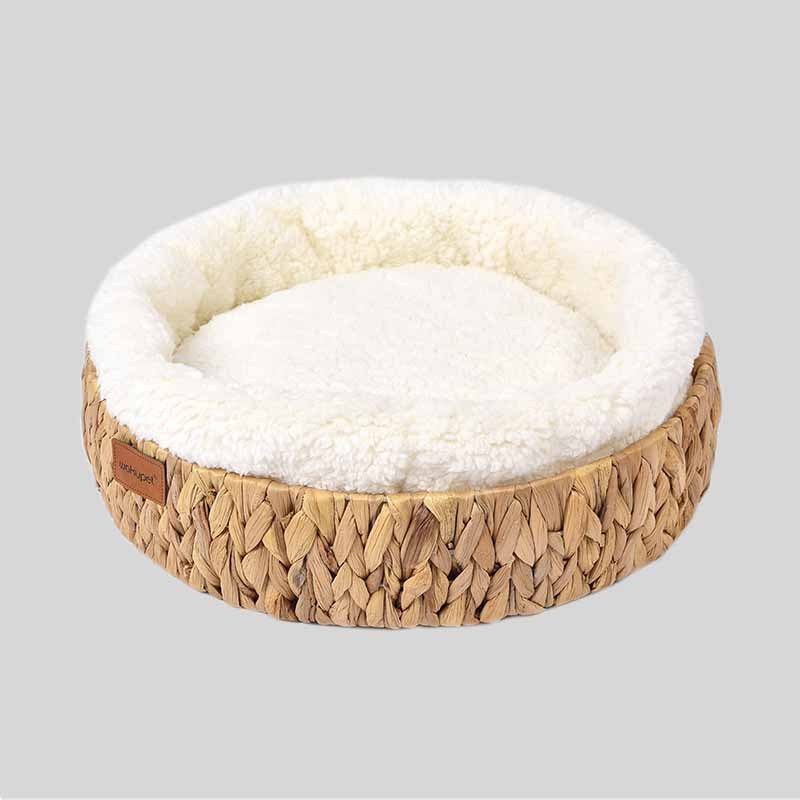 Cat Scratch Board, Winter Rattan Warm Cat Bed.