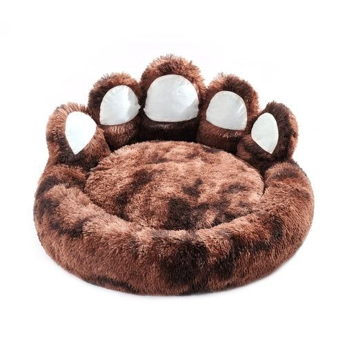 Cute Dog Bear Paw Shape Dog Bed.