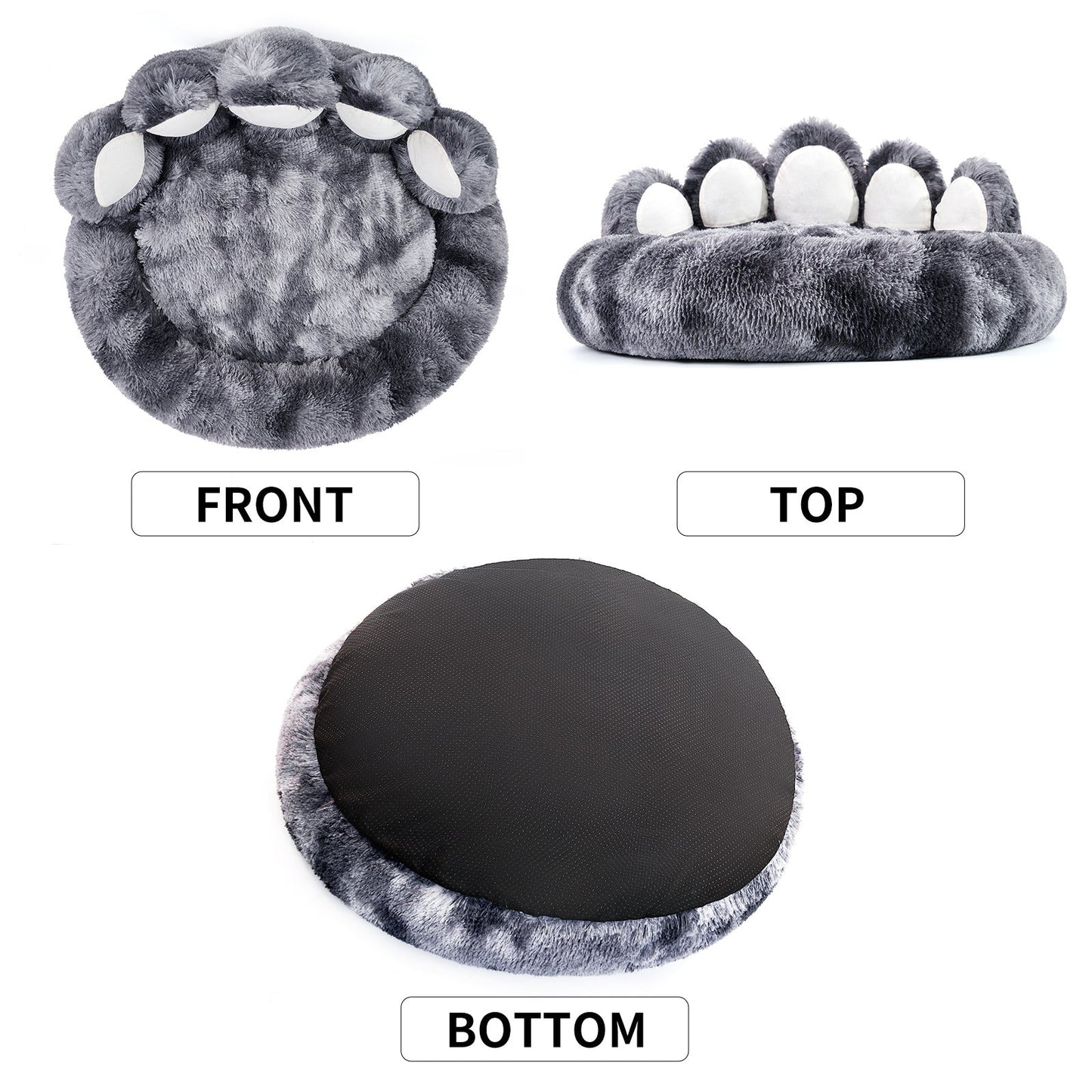 Cute Dog Bear Paw Shape Dog Bed.