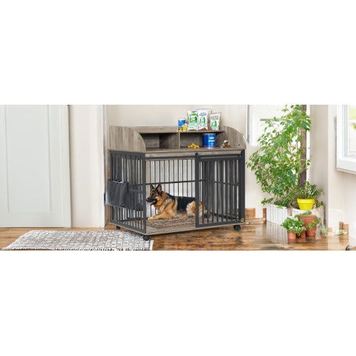 Wooden Kennel Is Suitable For Large Medium.
