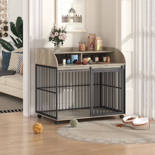 Wooden Kennel Is Suitable For Large Medium.
