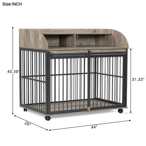 Wooden Kennel Is Suitable For Large Medium.