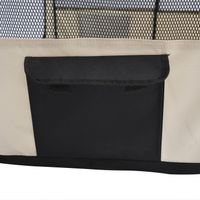 49.2-inch Soft Pet Playpen Folding Tent Kennel Cat Or Dog.