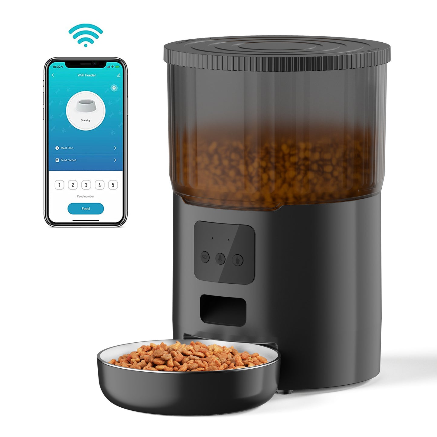 Cat/Dog Smart Automatic Pet Feeder.