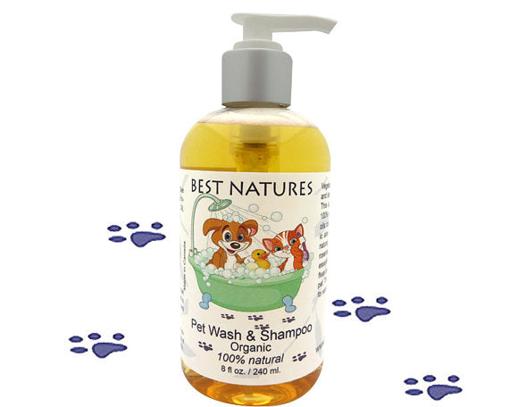 Organic Pet Wash and Shampoo for our Furry Friends.