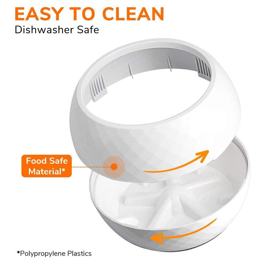 Dog Slow Feeder Bowl Wobbler Toy for Small Medium Dogs/Cats.