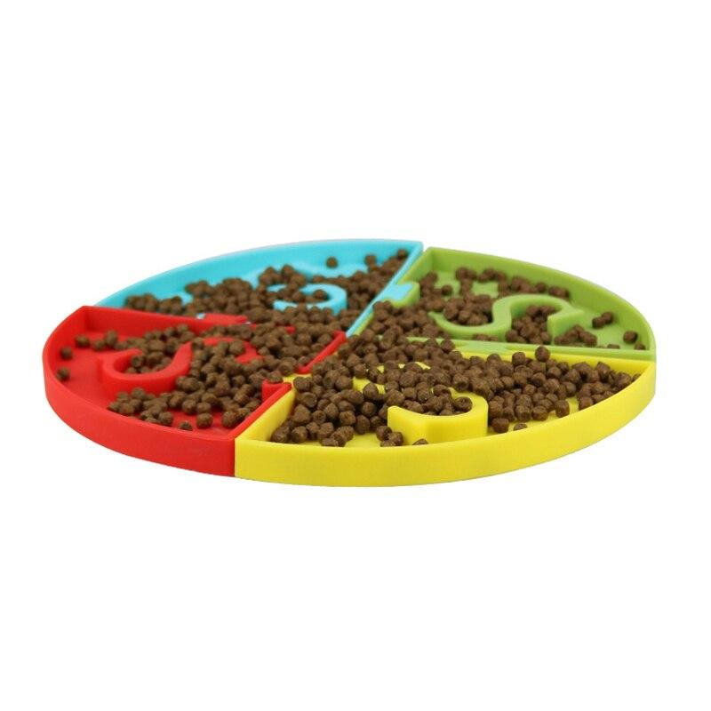 Silicone Bowl For Dogs And Cats. Slow Eating Feeding Food Bowls Portable.