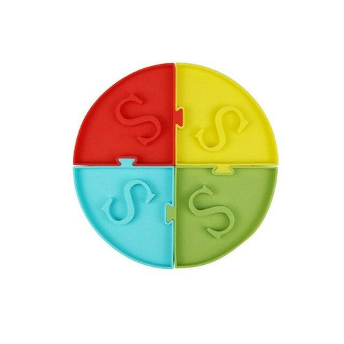 Silicone Bowl For Dogs And Cats. Slow Eating Feeding Food Bowls Portable.