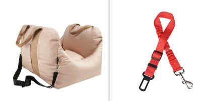 Dog/Cat Car Carrier Seat.  Waterproof And Portable Car Seat Safety Travelling.