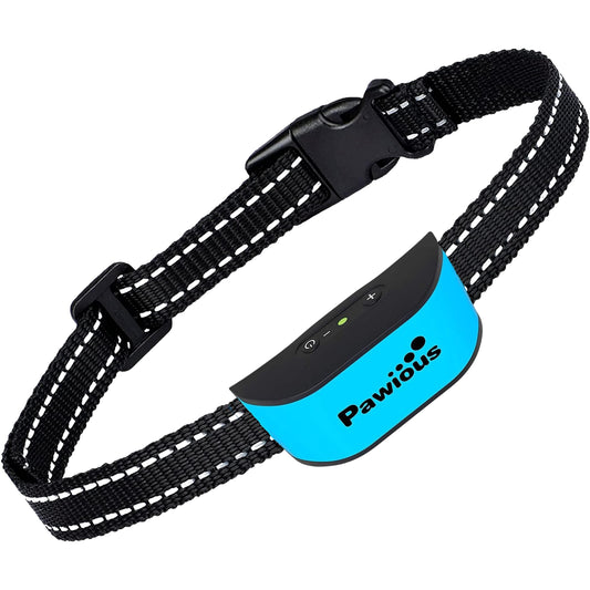 Small Dog Bark Collar. No Shock Rechargeable Anti Barking.