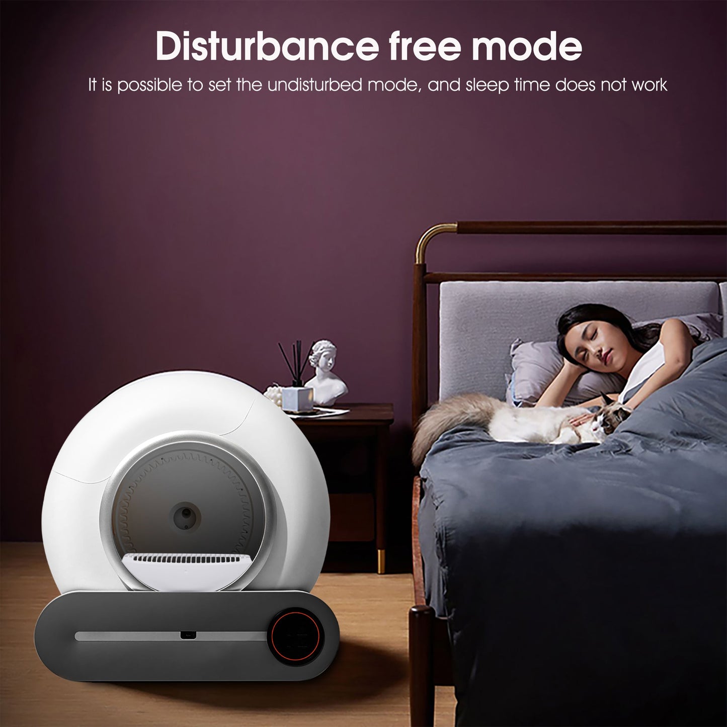 Self-cleaning Litter Box, Automatic Scooping And Deodorization.