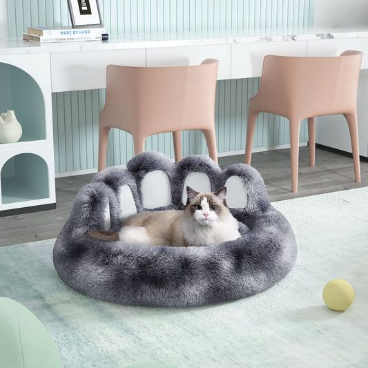 Cute Dog Bear Paw Shape Dog Bed.