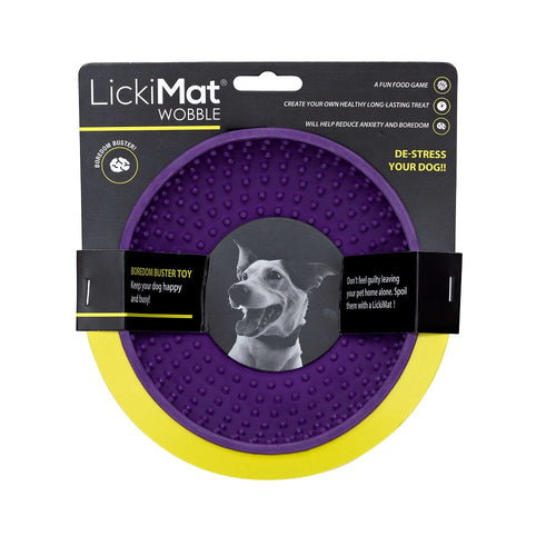 Lickimat Wobble Bowl Treat For Dogs & Cats.