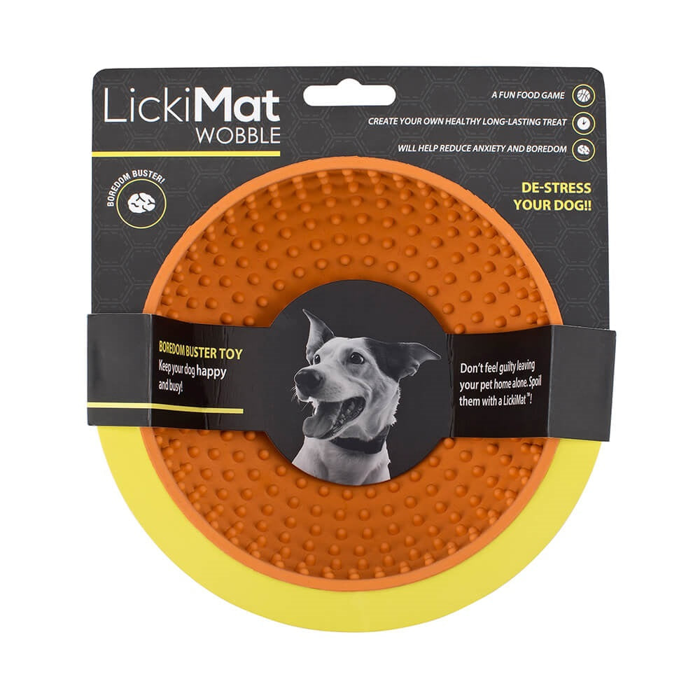 Lickimat Wobble Bowl Treat For Dogs & Cats.