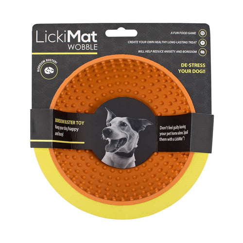 Lickimat Wobble Bowl Treat For Dogs & Cats.