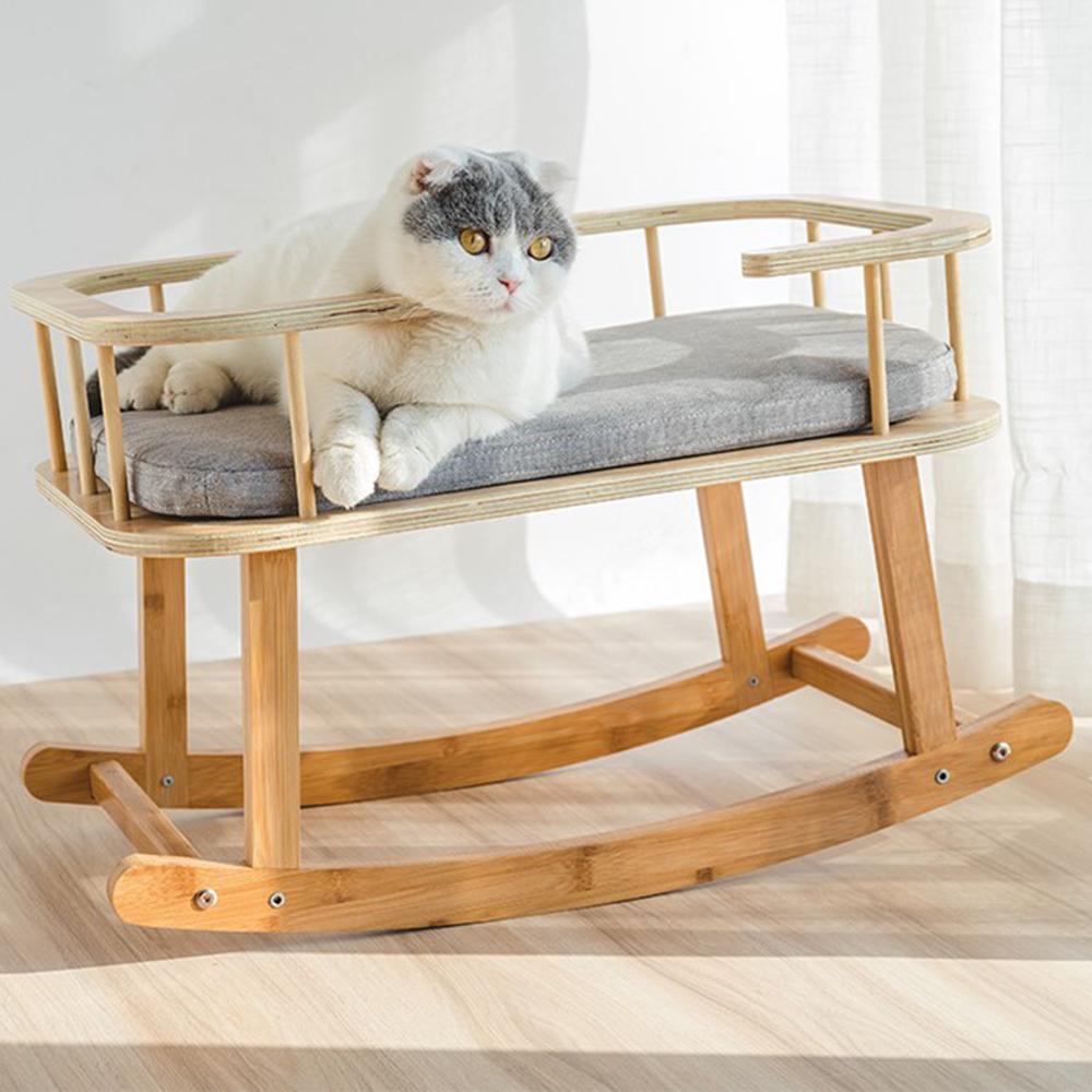 Rockaby Pet Bed, Comfy and Portable Kitten Couch.