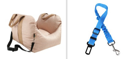 Dog/Cat Car Carrier Seat.  Waterproof And Portable Car Seat Safety Travelling.