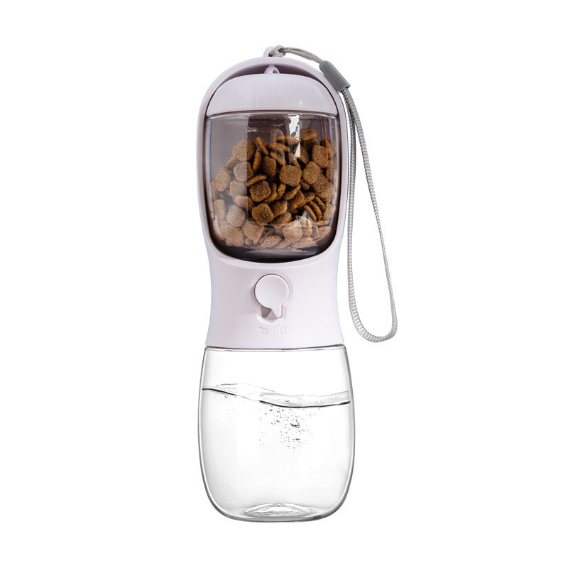 Water Bowl/Food Container Portable Pet Dispenser.