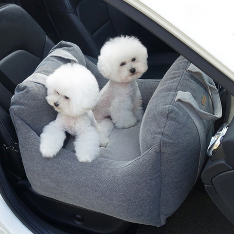 Dog/Cat Car Carrier Seat.  Waterproof And Portable Car Seat Safety Travelling.