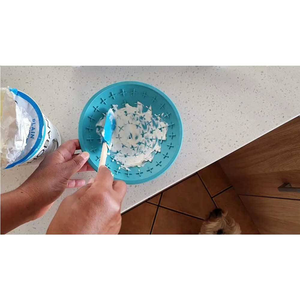 Lickimat Splash Bowl Slow Feeder Treat Bowl For Dogs & Cats.