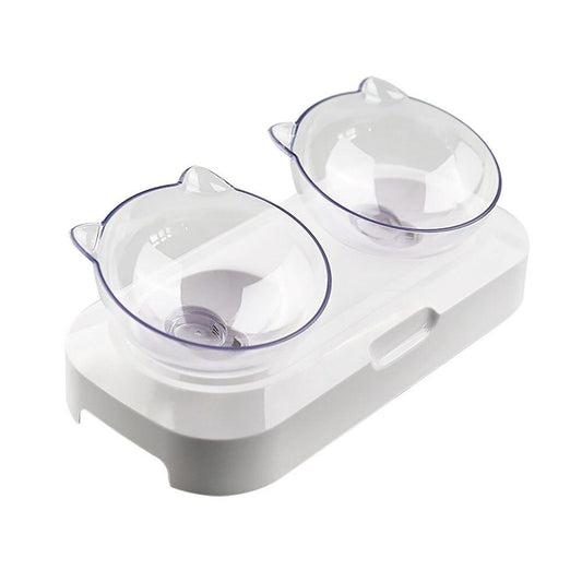 Plastic Non-Slip Pet Bowl For Dogs Cats.