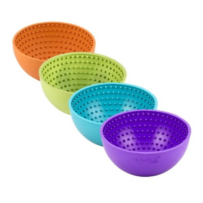 Lickimat Wobble Bowl Treat For Dogs & Cats.