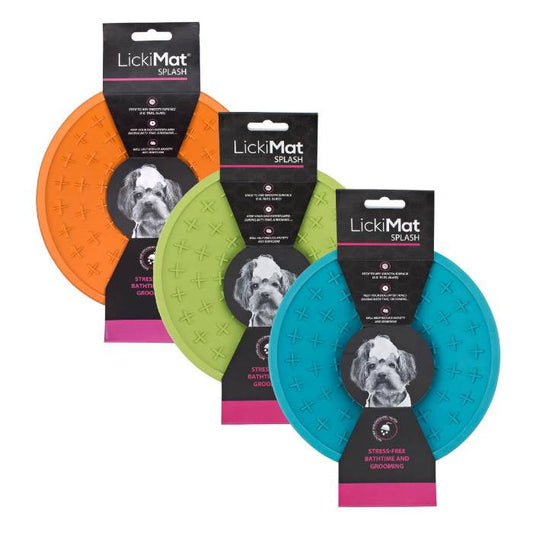Lickimat Splash Bowl Slow Feeder Treat Bowl For Dogs & Cats.