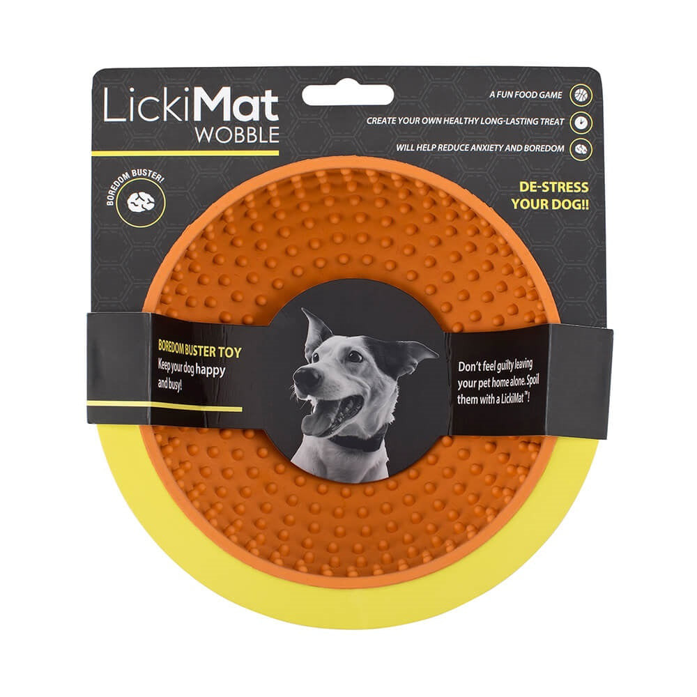Lickimat Wobble Bowl Treat For Dogs & Cats.