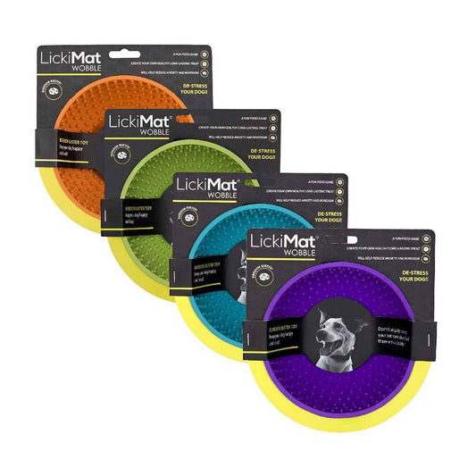 Lickimat Wobble Bowl Treat For Dogs & Cats.