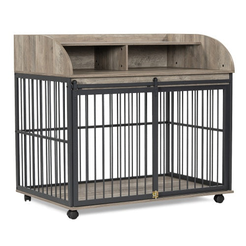 Wooden Kennel Is Suitable For Large Medium.