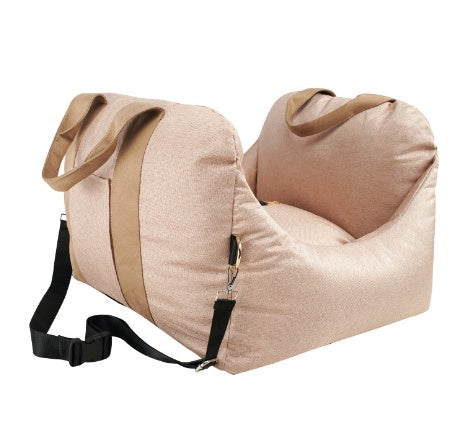 Dog/Cat Car Carrier Seat.  Waterproof And Portable Car Seat Safety Travelling.