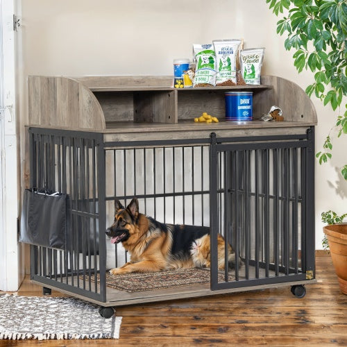 Wooden Kennel Is Suitable For Large Medium.