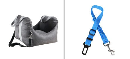 Dog/Cat Car Carrier Seat.  Waterproof And Portable Car Seat Safety Travelling.