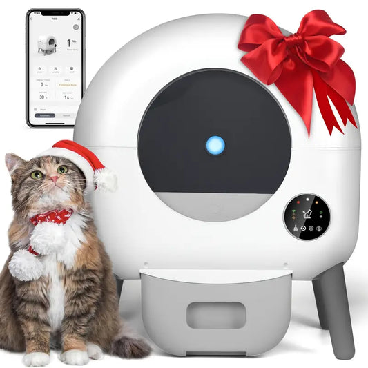 Self-Cleaning Cat Litter Box – Upgraded Automatic Litter.