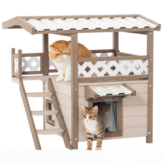 Feral Cat House Outdoor/Indoor Kitty House.