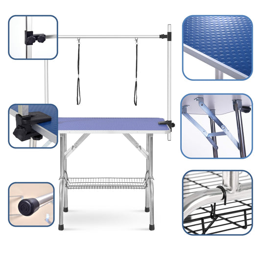 36" Folding Dog Pet Grooming Table Heavy Duty.