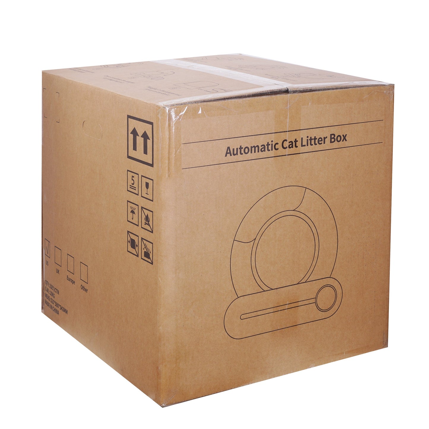 Self-cleaning Litter Box, Automatic Scooping And Deodorization.