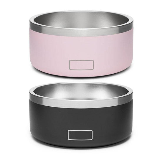 Boomer Dog Bowls 32 oz Stainless Steel Tumblers Double Wall Vacuum.